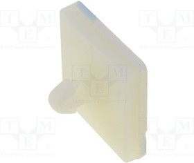 FIX-FSS-3.5, Дистанц PCB, полиамид, Дл: 3,5мм, самоклеящаяся, Цвет: натуральный