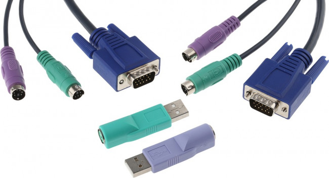 AL-IPEPS-DA, PS/2 VGA KVM Switch, 1600 x 1200 Maximum Resolution