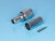 HYR-1101A (GSA-1101A) (SMA-7801A) (SMA-C58P)(S-M111F), Разъем SMA, штекер, RG-58, обжим (Crimp)