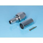 HYR-1101A (GSA-1101A) (SMA-7801A) (SMA-C58P)(S-M111F), Разъем SMA, штекер, RG-58, обжим (Crimp)