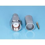 HYR-1101A (GSA-1101A) (SMA-7801A) (SMA-C58P)(S-M111F), Разъем SMA, штекер, RG-58, обжим (Crimp)