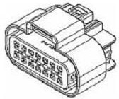 15326856, Automotive Connectors 14P FML GT 150 SEALED 15 AMPS