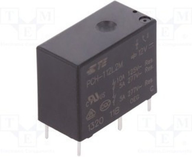 PCH-112L2M.000, Реле: электромагнитное, SPST-NO, Uобмотки: 12ВDC, 5A/277ВAC, THT PCH-112L2M.000, Реле: электромагнитное, SPST-NO, Uобмотки: 12ВDC, 5A/277ВAC, THT