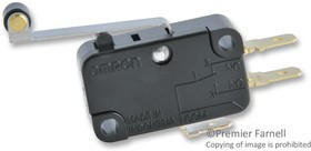 V-15G6-1C26-K, Basic / Snap Action Switches LONG HNG RL SPDT