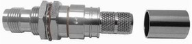 EZ-400-TF-BH-X, RF Connectors / Coaxial Connectors TNC-female (jack) bulkhead, crimp connector, non-solder pin, no braid trim EZ-400-TF-BH-X, RF Connectors / Coaxial Connectors TNC-female (jack) bulkhead, crimp connector, non-solder pin, no braid trim