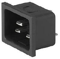 4793.4000.21, AC Power Entry Modules 4793 APPLIANCE INLET 16A 70degC - V-LOCK