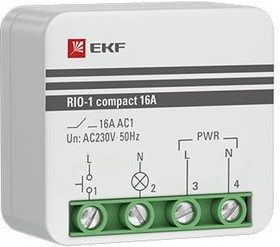 Реле импульсное RIO-1 compact 10А PROxima EKF rio-1k-10