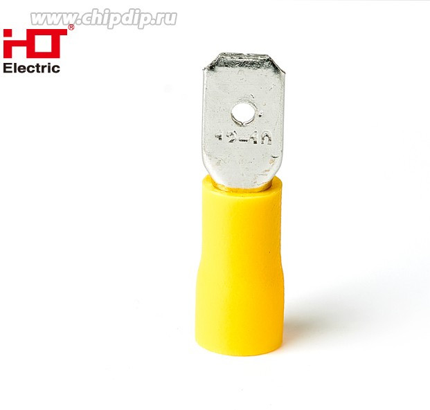 084-03-12, Разъем изолированный Рпи-п 5-6-0.8 желтый (уп./100 шт) HLT 084-03-12, Разъем изолированный Рпи-п 5-6-0.8 желтый (уп./100 шт) HLT