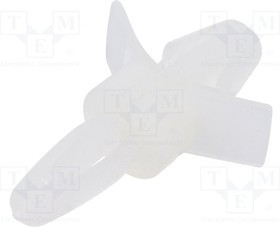 DR8G813V40346, Дистанцирующая стойка на плату, полиамид, Дл 4,8мм, на защелки