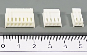Гнездо питания H, 2 контакта, шаг 2.54, на кабель, H-02 конт[2]; №2458 гн пит H\1x 2\P2,54\каб\\H-02 конт[2]