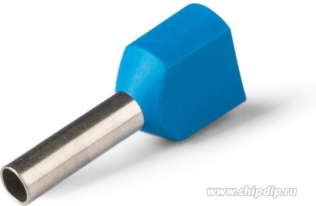 79468, Наконечник штыревой втулочный изолированный НШВИ(2) 2.5-10 (КВТ)