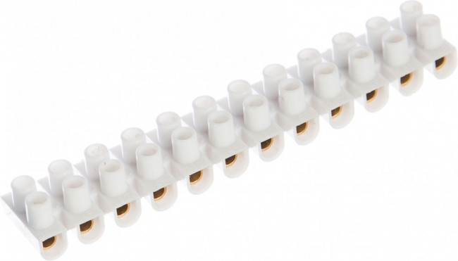 ЗВИ-3 н/г 1,0-2,5мм2 12пар, Зажим контактный винтовой