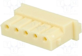 NX2505-05PFS, Провод-плата, вилка, "мама", A2506, 2,5мм, PIN: 5, без контактов
