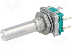 EC11B15244, Энкодер: увеличивающий, THT, 15имп./об, Пол: 30, два сигнала А и В