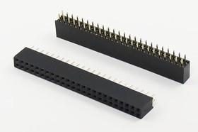 Разъем PBD-2x24 розетка, шаг P2.54, контакты 48P, монтаж на плату