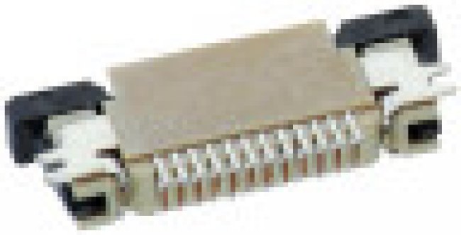 68711414522, 687 0.5mm Pitch 14 Way Straight FPC Connector