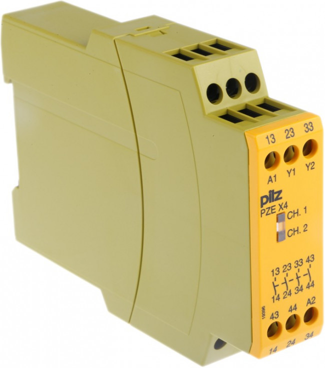 774585, Single-Channel Expansion Module Safety Relay, 24V dc, 4 Safety Contacts