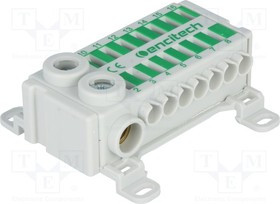 EST142PE-GREEN, Соединитель: распределительный блок, Кол-во полюс: 1, клеммы: 16