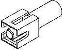 770421-1, Pin &amp; Socket Connectors CAP HOUSE 1 POS