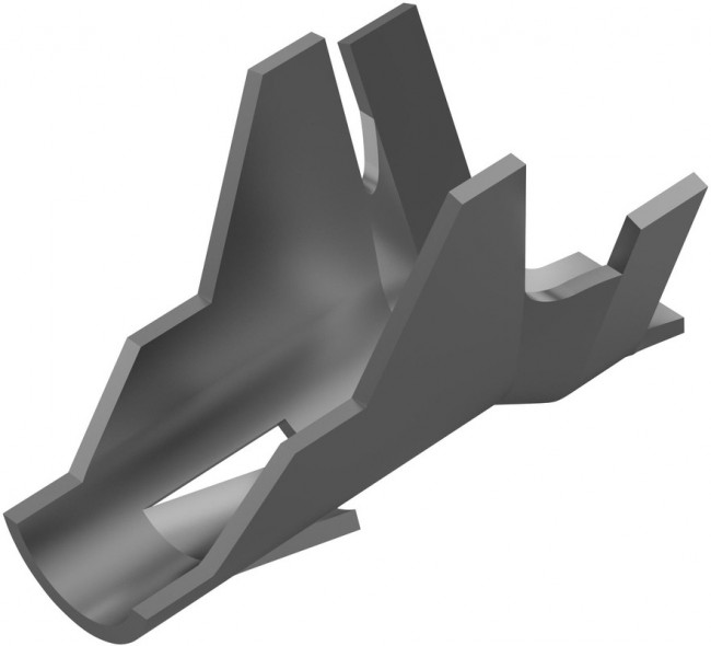 343445-2, AMP-IN Series Female Crimp Terminal, Solder Termination, 18AWG Min, 14AWG Max