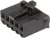207458-0005, Conn Housing RCP 5 POS 3.96mm Crimp ST Cable Mount Black Bag