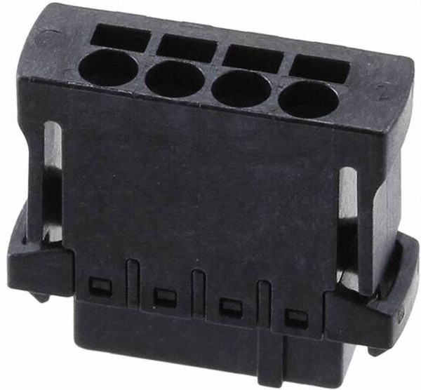 14310413101000, RECEPTACLE, 4WAY, 1ROW, 2.54MM, HAR-FLEXICON