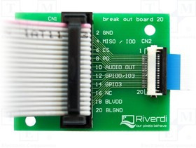 BREAK-OUT-BOARD-20, Адаптер, Характеристики: гнездо ZIF 20 pin
