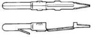 61518-1, Pin &amp; Socket Connectors MATE-N-LOCK PIN