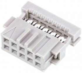1-215882-0, Вилка, IDC, "мама", PIN: 10, на шлейф, 1,27мм, Ш.контактов: 2,54мм 1-215882-0, Вилка, IDC, "мама", PIN: 10, на шлейф, 1,27мм, Ш.контактов: 2,54мм