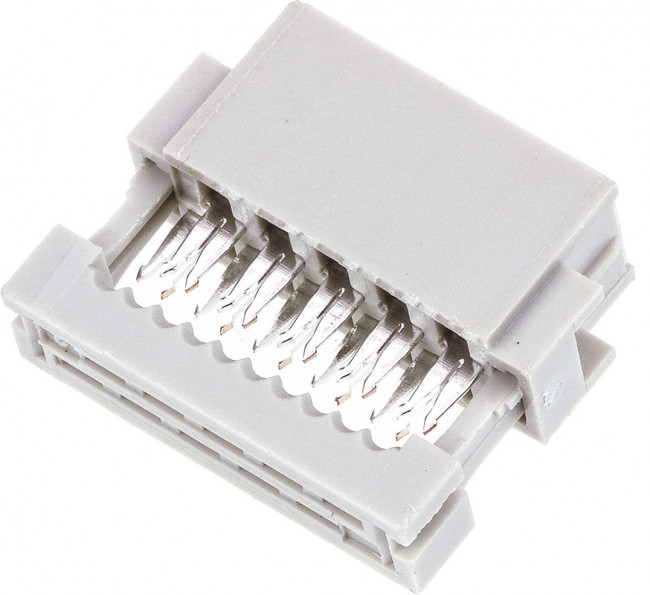 1-215882-0, Вилка, IDC, "мама", PIN: 10, на шлейф, 1,27мм, Ш.контактов: 2,54мм 1-215882-0, Вилка, IDC, "мама", PIN: 10, на шлейф, 1,27мм, Ш.контактов: 2,54мм