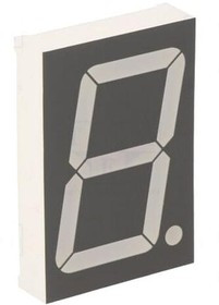 FYS-18011BUHR-21, Дисплей LED, 7-сегментный, 45мм, красный, 30-60мкд, анод, II.зн 1