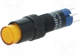 V8Y-11Z-O, Переключатель: кнопочный, Пол: 2, SPDT, 0,5A/250ВAC, 1A/24ВDC, IP40