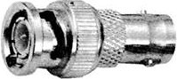 HYR-0164 (GB-164), Переходник, BNC штекер - BNC гнездо (BNC-7047)