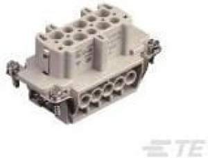T2040242201-000, Разъем: HDC, "мама", HE, PIN: 24, 24+PE, размер 8, 16А, 500В, 104x27мм T2040242201-000, Разъем: HDC, "мама", HE, PIN: 24, 24+PE, размер 8, 16А, 500В, 104x27мм