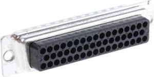 110980-0022, D*U 50 Way Cable Mount D-sub Connector Plug 110980-0022, D*U 50 Way Cable Mount D-sub Connector Plug