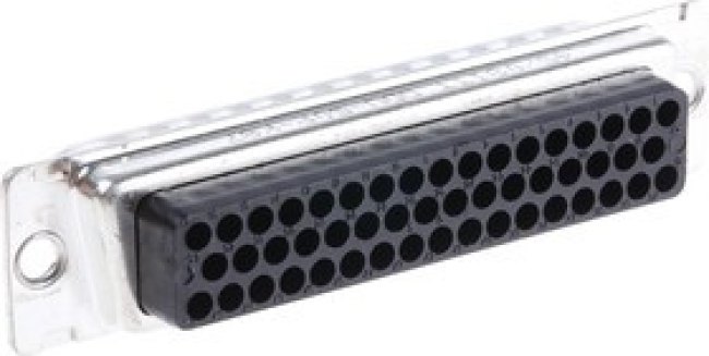 110980-0022, D*U 50 Way Cable Mount D-sub Connector Plug 110980-0022, D*U 50 Way Cable Mount D-sub Connector Plug