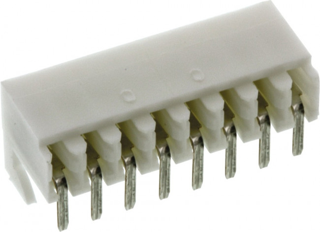 38-00-1338, PCB Receptacle, Signal, 2.54 мм, 1 ряд(-ов), 8 контакт(-ов), Through Hole Mount Right Angle