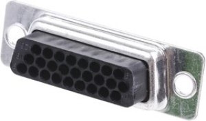 26 Way Cable Mount D-sub Connector Socket, 2.29mm Pitch 26 Way Cable Mount D-sub Connector Socket, 2.29mm Pitch