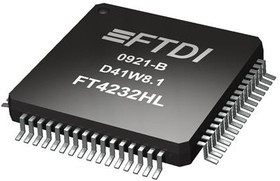 FT4232HL-TRAY, USB Interface IC USB HS to Quad UART/ SPI/JTAG/I2C LQFP-6