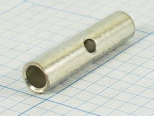 Клемма гнездо+гнездо d7,125.0S, Cu луженая, обжимная