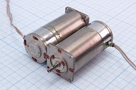 Двигатель постоянного тока 20В, 7500 об/мин; №двиг64 двиг 20В\1,7Вт\\7500\ \ДПР-42-Ф1-05