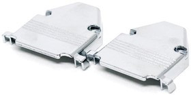 40-9725HM, D-Sub Backshells HOOD METAL 25 POS. SHIELDED