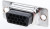 09561004701, 15 Way Cable Mount D-sub Connector Socket, 2.29mm Pitch 09561004701, 15 Way Cable Mount D-sub Connector Socket, 2.29mm Pitch