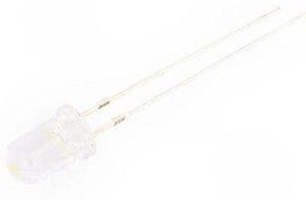 OSM54K5111A, LED; 5mm; white warm; 30000?35000mcd; 15°; Front: convex; 2.9?3.6V