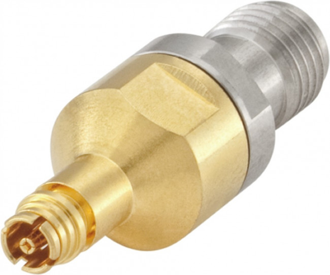 19K132-K00D3, RF Adapters - Between Series SMP Jack- SMA Jack Adapter Straight