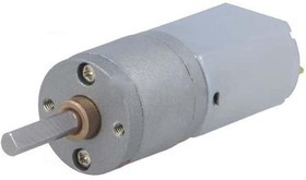 3721, Двигатель: DC, с редуктором, 6ВDC, 2,9А, Ось: D профиль, 46об./мин.