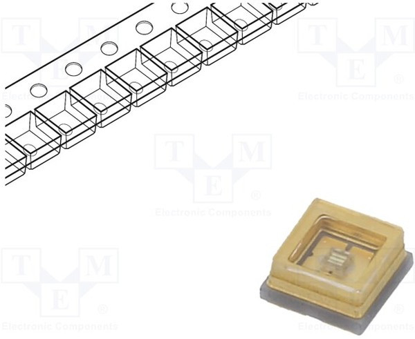 LTPL-G35UV275GR-E, LED; UV-C; 3535; 120°; 150mA; ?d: 270?285nm; 5?8V; SMD