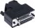 MHD45PPK15-DB15S-K, MHD45PPK 15 Way 45 ° D-sub Connector