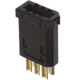 3E206-0100 KV, Разъем I/O, 6 контакт(-ов), Гнездо, Firewire IEEE-1394, Пайка, Серия 3E+206, Монтаж на Кабель 3E206-0100 KV, Разъем I/O, 6 контакт(-ов), Гнездо, Firewire IEEE-1394, Пайка, Серия 3E+206, Монтаж на Кабель