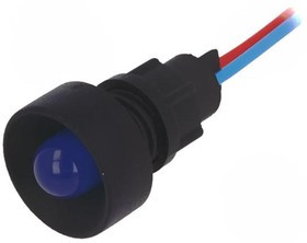 LKS12-24-B, Индикат.лампа: LED, вогнутый, 12-24ВDC, 12-24ВAC, Отв: d13мм, IP20 LKS12-24-B, Индикат.лампа: LED, вогнутый, 12-24ВDC, 12-24ВAC, Отв: d13мм, IP20